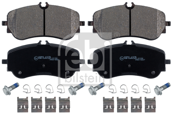 Brake Pad Set, disc brake FEBI BILSTEIN 16985 for MAN, Volkswagen ...