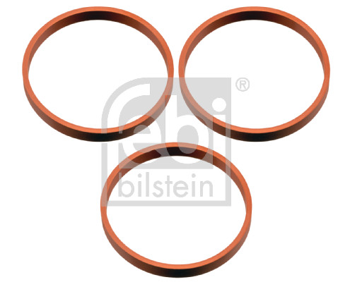 FEBI BILSTEIN 180636 Guarnizione Carter Distribuzione, Spessore 3mm, Gomma ACM, Compatibile Con Peugeot 208, 308, Citroën C3