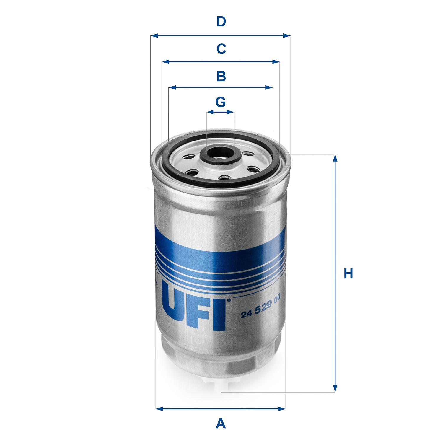 Blue Print ADA102318 Spin-on Fuel Filter | Car Parts