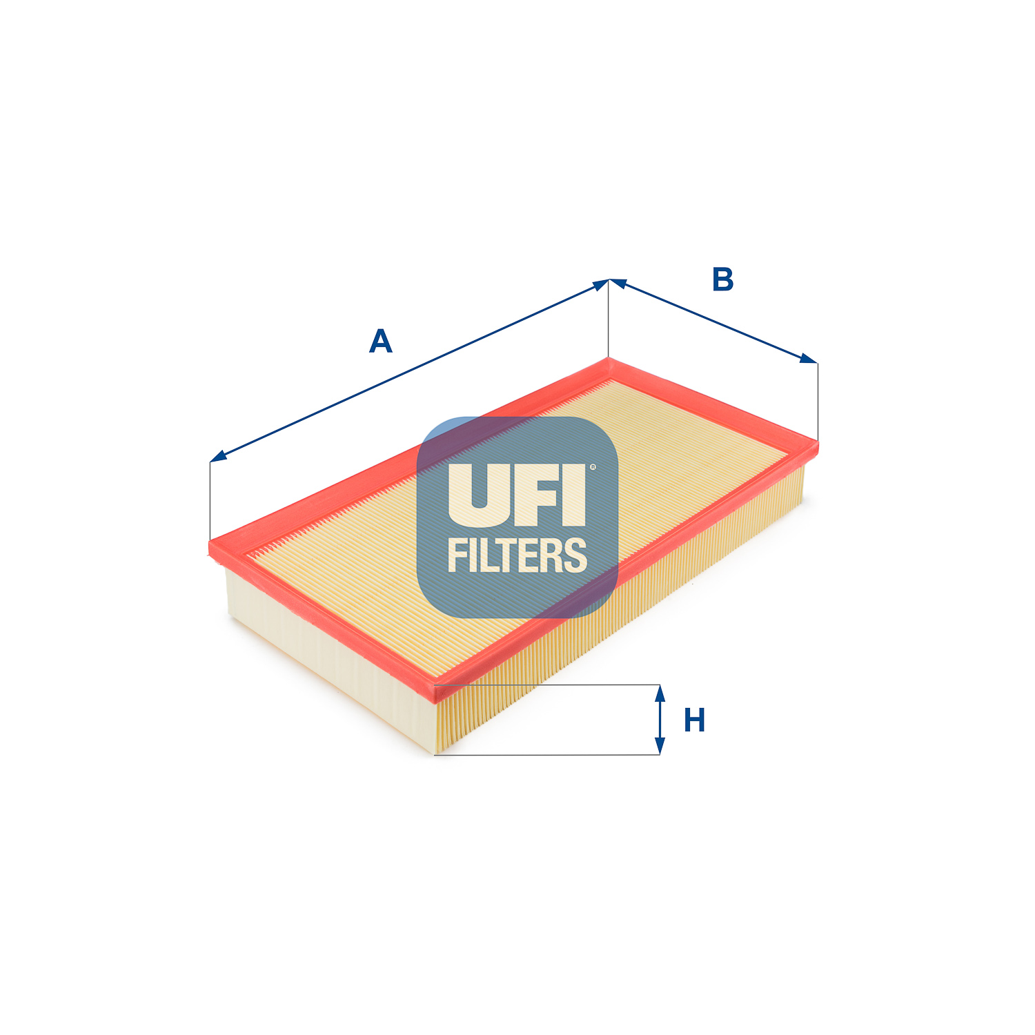 Filtre à Air UFI 30.077.00 - Pour Audi, Seat, Skoda, Volkswagen