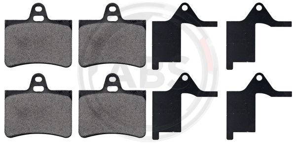 AutoMentum AM23748.0 Brake Pad Set 4 Pieces for Volkswagen Transporter T5  Box (7HA 7HH) 2003- Front Axle and Other Vehicles : : Automotive