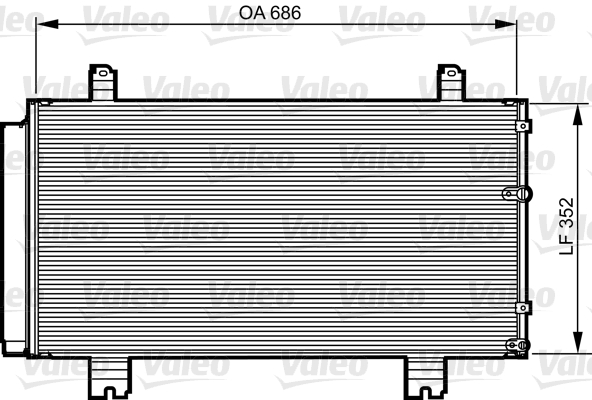 Nissens 94950 Airco-verwarmingselement – Met Ventilator – Afmeting 688 X 331 X 16 Mm – Voor Automatische Transmissie 3 miniatura
