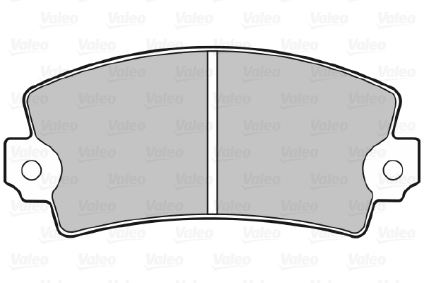 Brake Pad Set, disc brake VALEO 598077 for Peugeot, Talbot AL54921012 ...