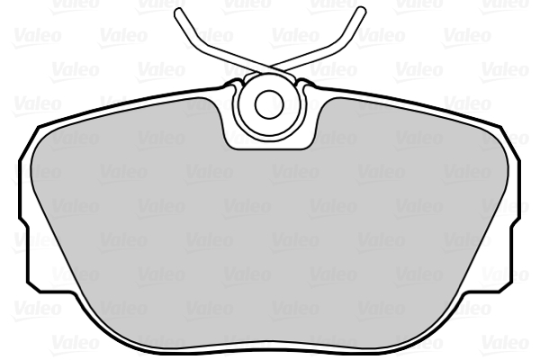 Brake Pad Set, disc brake VALEO 302276 for BMW, DE LA CHAPELLE ...
