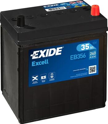 Starter Battery EXIDE EB356 for DAIHATSU TERIOS (J1) AL13214228 