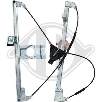 thumbnail image 2 of MaxiParts Front Left Passenger Window Regulator For Citroen Jumpy / Dispatch 2007-2016 (Electric, Without Motor) 2 of 6