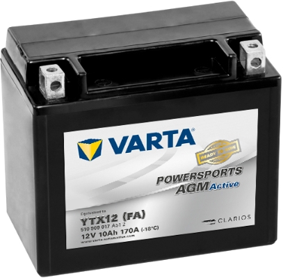 Starter Battery VARTA 510909017A512 for MERCEDES-BENZ X-Class (470