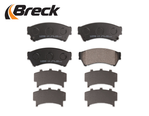Brake Pad Set, disc brake BRECK 24582 00 701 10 for Mazda AL24181168 ...