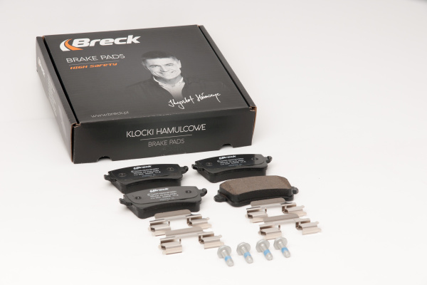 Brake Pad Set, disc brake BRECK 24606 00 554 00 for Audi AL24212956 ...