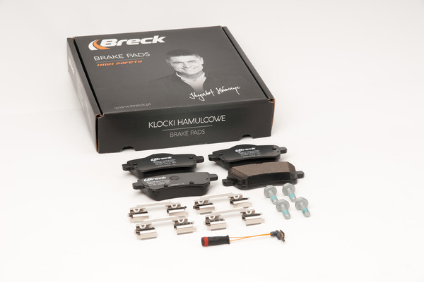 Brake Pad Set, disc brake BRECK 25215 00 554 00 for Mercedes-Benz ...