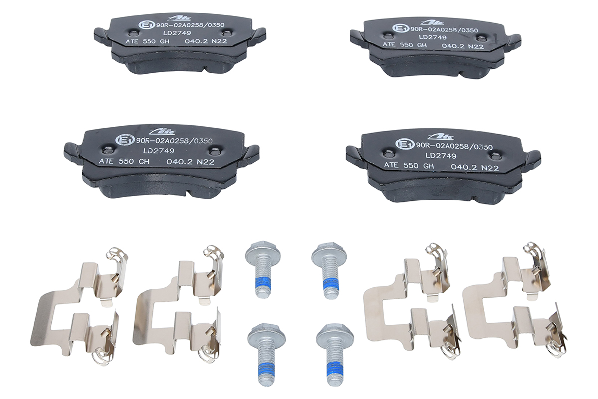 Kit Accessori Pinza Freno HELLA PAGID 8DZ 355 201-271 Per BMW, Ford, Jaguar, Land Rover - Compatibile Con Sistemi Frenanti Teves
