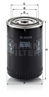 Oil Filter MANN-FILTER W 940/44 for Audi, Volkswagen AL21420831 - alvadi.md