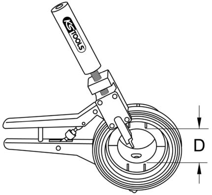 Spanner, timing belt tension