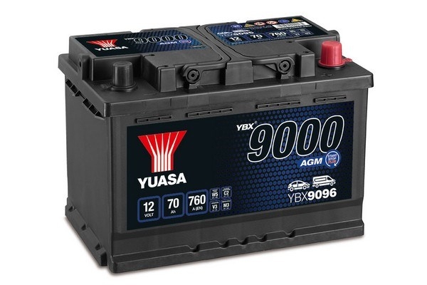 Buy Bosch Battery 70 Ah Agm 0092S5A080 - German Parts