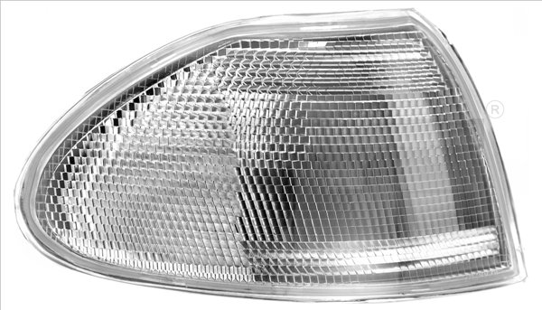 Alkar 2105977 - Indicatore Di Direzione (Freccia) Lato Sinistro Con Portalampada, Lente Arancione, Per Veicoli Con Guida A Sinistra