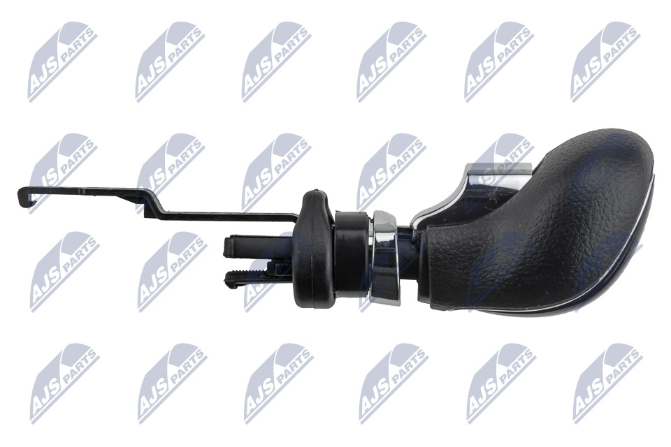 thumbnail image 2 of LST Black Shift Knob For Opel Insignia Automatic – Leather Look With Chrome Accent 2 of 3