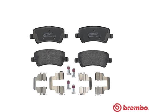 BRAKE PADS - WITH SPRINGS OEM LR134695 - Original spare part LAND-ROVER ...