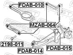 Mounting, shock absorbers