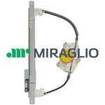 Electric window lift without motor
