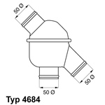 Gasket, thermostat housing
