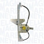Electric window lift without motor