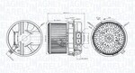 Utastér-ventilátor