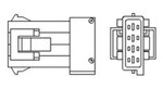 Włącznik, uruchamianie hamulca (sterowanie silnika)